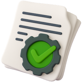 Icono de procesamiento de documentos - Automatización de documentos digitales